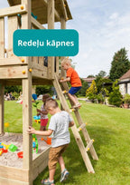 bērnu rotaļu laukumu izgatavošana