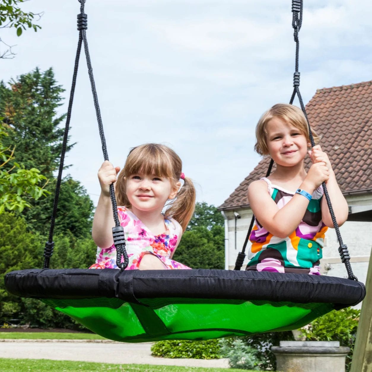 Rotaļu laukums Penthouse + Kiosks + 2 šūpoļu moduli + tilts Dunorm